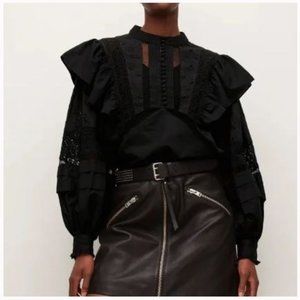 AllSaints Prim Broderie Top